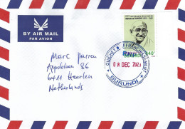 Burundi 2023 Bujumbura Mahatma Gandhi 840f Cover - Mahatma Gandhi