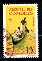 Archipel Des Comores  - 1964  -Embarcations  -  N° 33   - Oblit - Used - Gebraucht