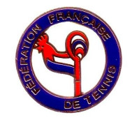 FEDERATION FRANCAISE DE TENNIS -SUPER DESIGN -TRES BON ETAT -REF-TLP-SP-TEN-6 - Tennis