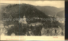 42387609 Tharandt Blick Vom Koenigsplatz Ruine Kirche Tharandt - Tharandt