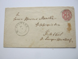 Thurn Und Taxis ,  W.SELTERS      , Klarer  Stempel  Auf Ganzsache - Cartas & Documentos