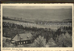 42381130 Kreischa Wilischbaude Blick Vom Felsen Kreischa - Kreischa