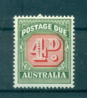 Australie 1958-60 - Y & T N. 76 Timbre-taxe - Série Courante (Michel N. 78 II) - Oficiales