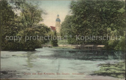 42380799 Bad Kreischa Schlossteich Kirche Kreischa - Kreischa