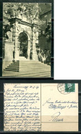 K19326)Ansichtskarte: Lommatzsch, Hinter Der Frauenkirche, Gelaufen 1929 - Lommatzsch