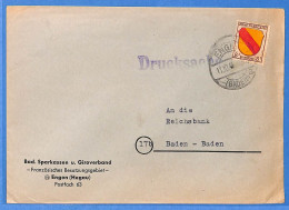 Allemagne Zone Française 1946 - Lettre De Engen - G27533 - Autres & Non Classés