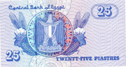 EGYPTE  Billet Banque 25 Piastres Bank-note Banknote - Egypt