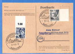 Allemagne Zone Française 1948 - Carte Postale De Manderscheid - G27467 - Sonstige & Ohne Zuordnung