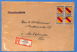 Allemagne Zone Française 1946 - Lettre Einschreiben De Lindau - G27455 - Altri & Non Classificati