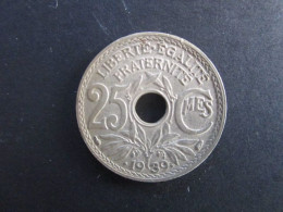 France: Pièce 25 Centimes Lindauer 1939 - Altri & Non Classificati