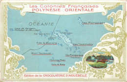 POLYNESIE ORIENTALE édition De La Chocolaterie D 'Aiguebelle - Polinesia Francese