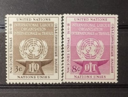 Nations Unies > New-York - Siège De L'ONU > 1951-1959 > Neufs N°27/28 - Nuovi