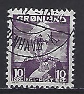 Greenland 1938  King Christian X (o) Mi.4 - Gebraucht