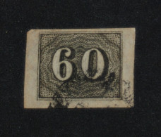 BRAZIL 1850, Figure, "Cat's Eye", Mi #14, Used - Usados