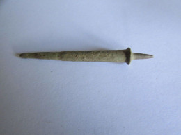 RARE Roman Boil Pin Circa - 200- 400 AD - Arqueología