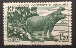 Afrique Occidentale Française 1947, 1,20 Fr, Oblitéré - Oblitérés