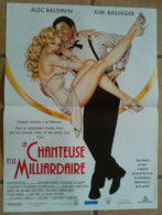 AFFICHE CINEMA FILM LA CHANTEUSE ET LE MILLIARDAIRE + 8 PHOTO EXPLOITATION BALDWIN BASINGER 1991 TBE - Affiches & Posters