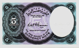 EGYPTE  Billet Banque 5 Piastres  NEUF Bank-note Banknote - Egypte