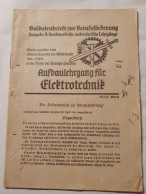 Soldatenbriefe Zur Berufsförderung - Aufbaulehrgang Für Elektrotechnik - Oude Boeken
