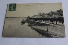 Delcampe - Gien - Le Quai En Aval Du Pont - Gien