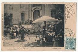 CPA - CONSTANTINOPLE - Bazar De Yéni-Djami, Stamboul - Par La Poste Autrichienne - Turkey