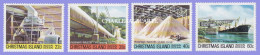 CHRISTMAS ISLAND 1981  PHOSPHATE INDUSTRY 4  SG 140-143  U.M. - Christmas Island