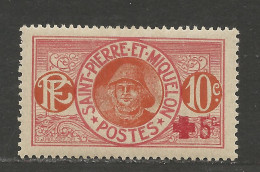 Saint Pierre Et Miquelon  N° 105 NEUF* CHARNIERE / Hinge / MH - Nuovi