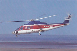 AK 195014 HELICOPTER / HUBSCHRAUBER - Bristow Helicopters - Sikorsky S-76A - Helicopters