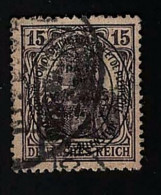 1920 Germania Michel DR-AL 17a Stamp Number DR-AL 17 Yvert Et Tellier DR-AL 17 Stanley Gibbons DR-AL 17 Used - Allenstein