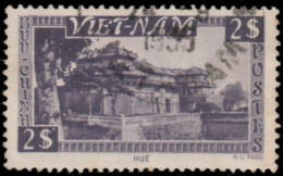 Vietnam Empire 1951. ~  YT 8 (par 2) - 2 $ Hué. Palais - Viêt-Nam