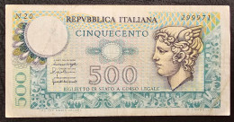 ITALY- 500 LIRE 1978. - 500 Liras