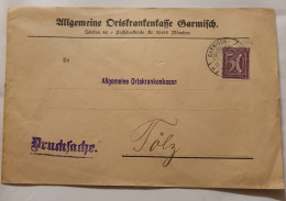 Umschlag - Allgemeine Ortskrankenkasse Garmisch - Other & Unclassified
