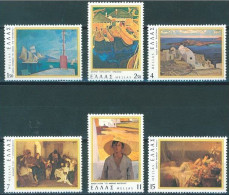 Grecia 1274/1279 ** MNH. 1977 - Nuevos