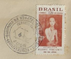 Brazil 1966 Cover Commemorative Cancel 44th Anniversary Of Chavantes City Capital Of The Purple Soil Bird - Storia Postale