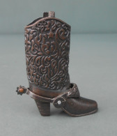 Cowboy Boot, Stivale Di Cowboy. Old Die Cast N°. 4040B. Temperamatite, Pencil-Sharpener, Taille Crayon, Anspitzer. - Andere & Zonder Classificatie