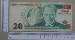 TURKEY  - 20 - LIRA - 2 SCANS  - (Nº57850) - Turquie