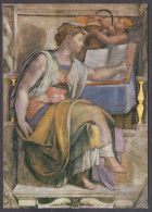 127888/ CITTÀ DEL VATICANO, Cappella Sistina, Volta, *La Sibilla Eritrea* (Michelangelo) - Vatican