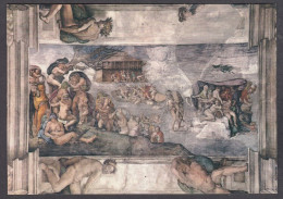 127887/ CITTÀ DEL VATICANO, Cappella Sistina, Volta, *Il Diluvio Universale* (Michelangelo) - Vatican