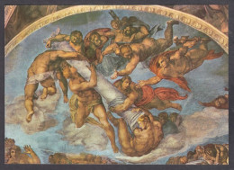 127882/ CITTÀ DEL VATICANO, Cappella Sistina, *Giudizio Universale*, Colonna Della Flagellazione (Michelangelo) - Vatican