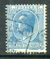 MONACO- Y&T N°99- Oblitéré - Used Stamps