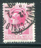 MONACO- Y&T N°104- Oblitéré - Used Stamps