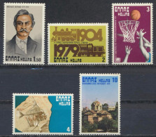 Grecia 1332/1337 ** MNH. 1979 - Ungebraucht