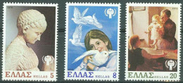 Grecia 1340/1342 ** MNH. 1979 - Nuevos
