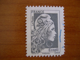 France Obl   Marianne N° 5251 Cachet Rond Bleu - 2018-2023 Marianne L'Engagée