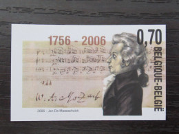 3470 'Mozart' - Ongetand - Côte: 20 Euro - 2001-…