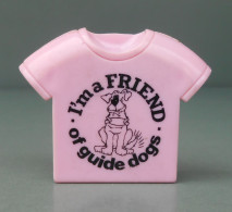 “I’m A Friend Of Guide Dogs”, On Pink Chest. Hong Kong. Temperamatite, Pencil-sharpener, Taille Crayon, Anspitzer - Andere & Zonder Classificatie