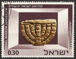 Israel 1966 - Mi 372 - YT 320 ( Stone Menorah, Tiberias ) - Usati (senza Tab)