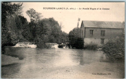 Bourbon-Lancy Le Moulin Ragon Et La Somme Moulin à Eau Water Mill Saône-et-Loire 71140 Cpa Ecrite Au Dos En B.Etat - Andere & Zonder Classificatie