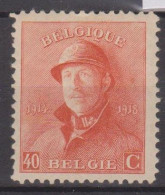 Belgique N° 173 Avec Charnière - 1919-1920 Trench Helmet