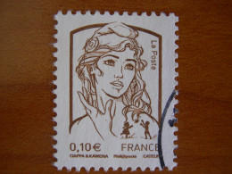 France Obl   Marianne N° 4765 Cachet Rond Noir - 2013-2018 Marianne Of Ciappa-Kawena